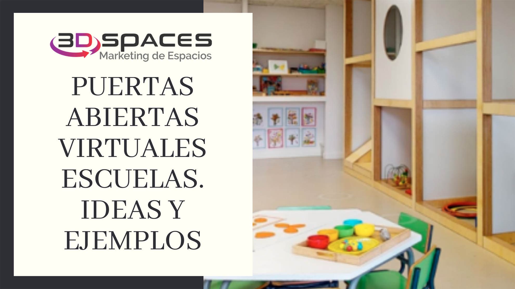 Puertas abiertas virtuales escuelas. Ideas y ejemplos